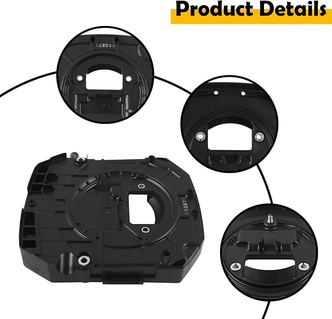 17220-Z6L-000 Air Filter Housing Assembly Compatible with Honda GX630 GX660 GX690 Series Engines & EM10000 ET12000 Generators, Air Cleaner Base Replacement Parts