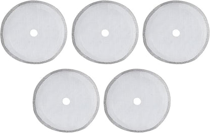 5Pcs Stainless Steel Coffee Mesh Filter, Portable Reusable Cofffe Pot Mesh Filter Coffee Making Tool Mesh Accessory