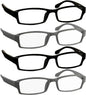 TruVision Readers Reading Glasses, Comfort Spring Hinges for Men and Women, 9501HP