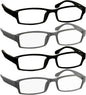 TruVision Readers Reading Glasses, Comfort Spring Hinges for Men and Women, 9501HP