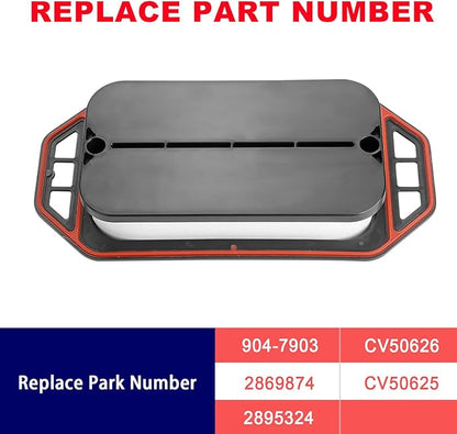 904-7903 Crankcase Ventilation Filter Compatible with Select Freightliner Peterbilt Kenworth Models Replaces# CV50626