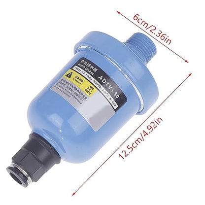 ADTV-30 G1/2 1.5 Mpa Auto Drain Valve Floating Drainer for Air Compressor DN15 Mini Air Filter Simple Automatic Drainer