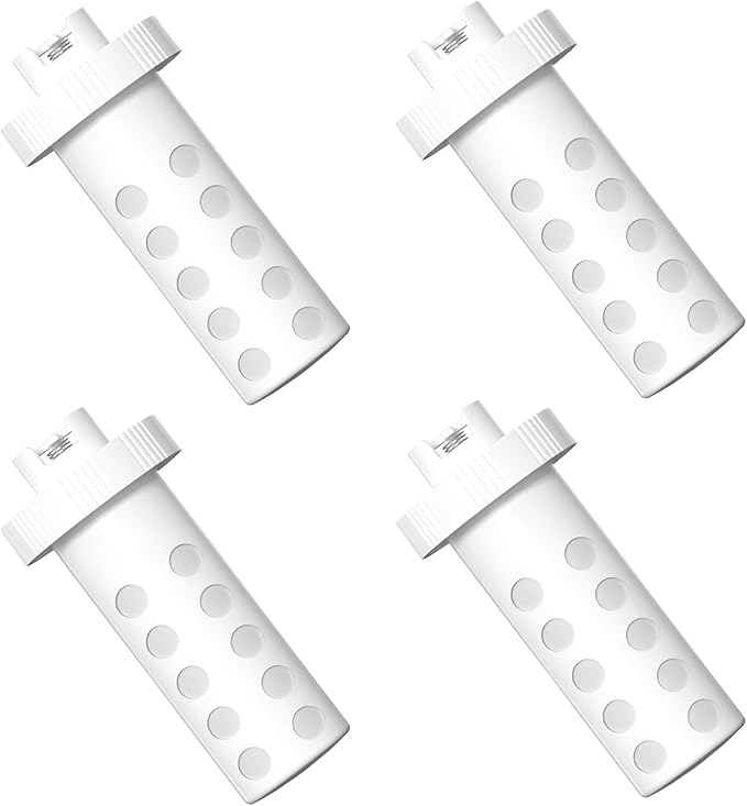 Humidifier Demineralization Filter Cartridge Replacement Compatible with Crane Teardrop Humidifiers, Adorables, Drops, Droplets, SmartDrops, and Warm Mist Humidifiers, 4 Pack