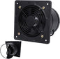 6 inch, High Speed Explosion-Proof Garage Ventilation Fan 6-10 Inch 220V Low Noise Metal Bathroom Exhaust Smoke Fan for Home Use, Greenhouse Easy to Store