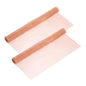 uxcell 2 Pack Copper Mesh, 40" x 13" 100 Mesh Pure Copper Wire Mesh Dense Filter Screen Mesh for Hole Blocking Gardening Sealing Distilling