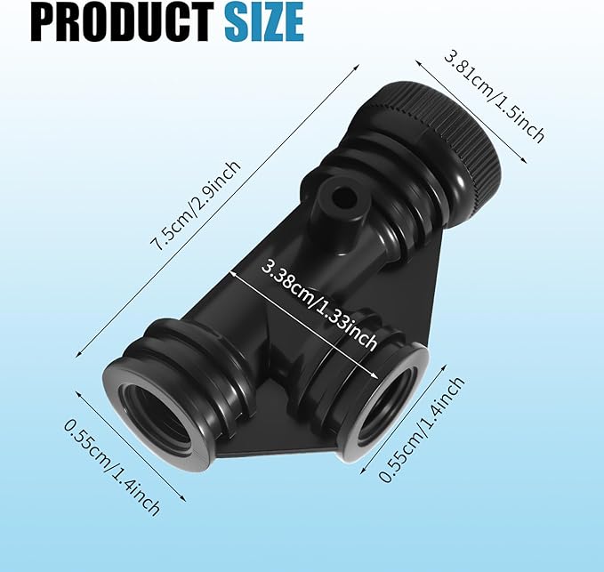 154689 Pool Air Bleeder Tee Assembly Compatible with Pentair Triton II Pool and spa Sand Filter Models TR140, TR50, TR60, TR100 - Pool Filter Air Bleeder Valve