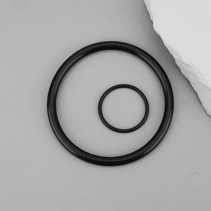 4X Black Oil Filter Seals 70x60x5mm 28x24x2mm Compatible with MOCAL M01 TOP01 Remote