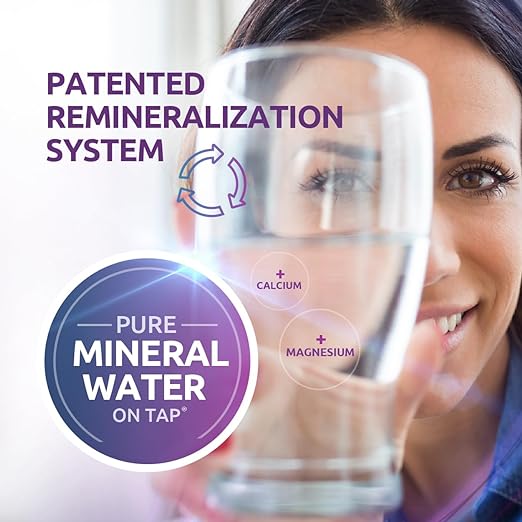 Home Master TMHP-L HydroPerfection RO System, 9-stages, 99% rejection DOW membrane, Patented 2-pass Remineralization, 4.5sec Fill Rate, 1:1 Waste Ratio, UV 99.9% EPA 97952AZ1, Lux Faucet, Fridge Ki