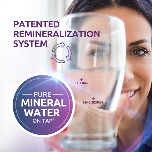 Home Master TMHP HydroPerfection Reverse Osmosis System, 9-stages, Patented 2-pass Alkaline Remineralization, Fast 4.5 Sec Fill Rate, 1:1 Waste Ratio, UV Sterilizer 99.9% EPA 97952AZ1, Iron Prefilter