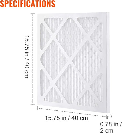 Happybuy 5-Pack Protective Pre Filters, 15.75" x 15.75" Air Filter Replacement, High-Efficiency Stage 1 Filters for BlueDri & Happybuy Scrubbers, Air Purifiers, Water Damage Restoration Equipment