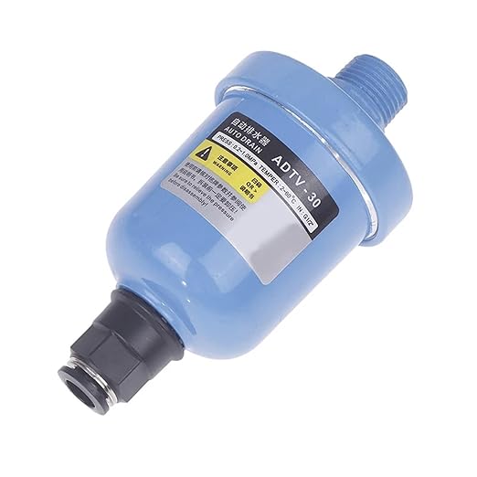 ADTV-30 G1/2 1.5 Mpa Auto Drain Valve Floating Drainer for Air Compressor DN15 Mini Air Filter Simple Automatic Drainer