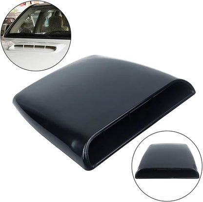 Universal Auto Engine Cover Hood Scoop Vent Car Bonnet Air Intake Inlet 4x4 Offroads Accessories Tuning Compatible For Honda Jazz Decorative(White)