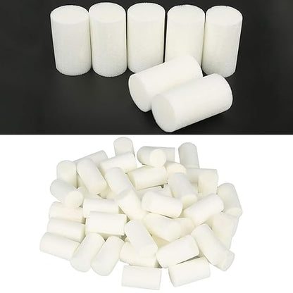 High Pressure Pump Filter Element Part 50Pcs Electric Water Filters Pump Prefilter Replacement PCP Compressor Cotton Pre Filter for Electric Air Compressor Part