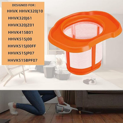 4Pack Filters HHVKF10 For BLACK+DECKER HHVK320J10 HHVK320J61 HHVK320JZ01 HHVK415B01 HHVK515J00 HHVK515J00FF HHVK515JP07 HHVK515BPF07 Hand Vacuum Replacement Parts