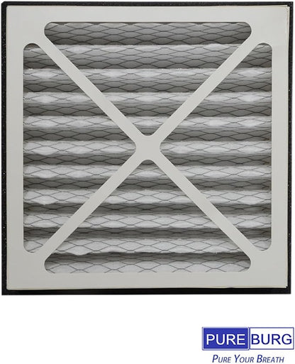 PUREBURG Replacement Filter Compatible with Zephyr VGF Series 14x14x3 Whole Home Return Air Grille Filter,2-Pack Merv13 Air Clean Dust