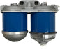 Dual Stage Fuel Filter Assembly Fits International 574 584 884 Ford 2910 3000 4600 7910 Massey Tractor 83929882 EBPN9N166AA1446891M91