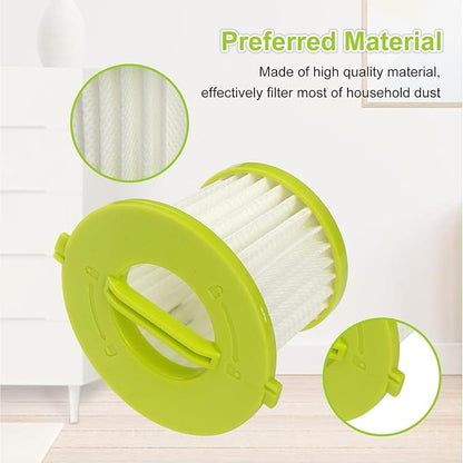 Replacement Filter Compatible with Ryobi ONE+ 18V Handheld Vacuum Models PCL700 PCL704 PCL705 Part # A32F05N A32HF00 Reusable Filter Set (4 Pack)