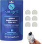 Snugell AirMini CPAP Filters – 6-Pack – Compatible with ResMed AirMini Travel Machines – Ideal for Travel & Home Use – Ensures Enhanced Air Filtration, Easy Installation, and Cleaner Breathing Air