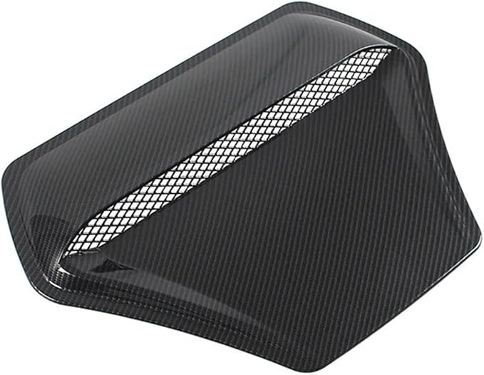 Compatible With BMW E60 E36 F10 F30 Compatible With Golf 5 6 7 Mk7 Compatible With Fiat 500 Universal Car Front Hood Air Flow Ve(Carbon Look)