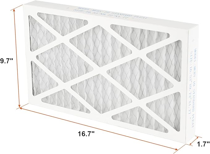 PURISYSTEMS Air Filtration System 3-Speed Remote, Hanging Air Filter w/RF Remote for Woodworking, Garage and Shop Dust Collector, up to 500 sq. ft (350/450/500 CFM) (Outer Air Filters-500IG/500-3P)