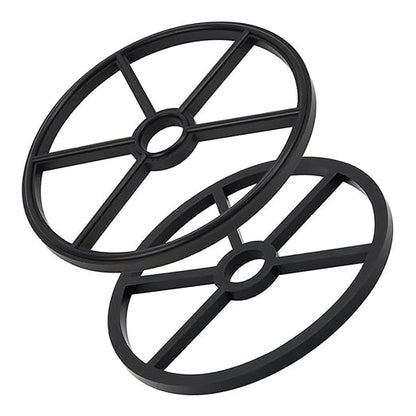 2PCS High Rings Filter Valves Systems Maintenance Sealing Rubber Texture for Water Supply Pool Filter Multiport Valves Seal