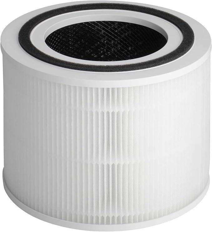Core 300 Air Purifier Replacement HEPA Filter （3-in-1 Balance）for LEVOIT Core 300-P/300S, H13 True HEPA + Activated Carbon, 99.97% Dust Pollen Pet Dander Smoke, 1 Pack (white)