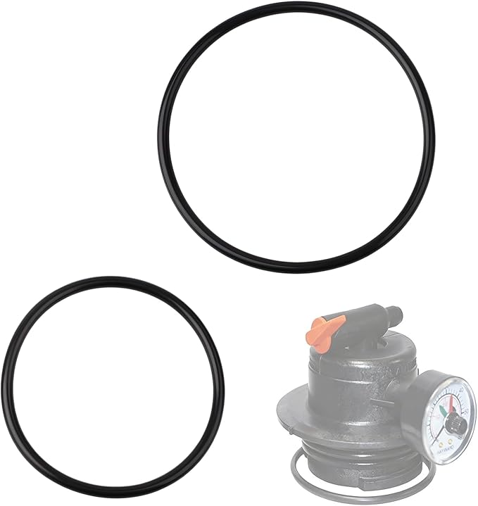 DEX2420Z8A Air Release Valve O-Ring Kit Compatible with Hayward SwimClear for Pro-Grid DE Filters, Fits C2020 C3020 DE2420 DE3620 Cartridge Filter Repair Parts - 1 Set of Replacement Seals