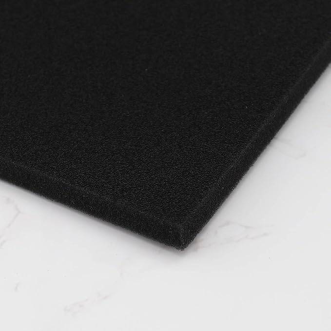 2pcs Air Filter Foam 28x15x1cm 60PPI Filter Mat Filter Insert for Scooter Motorcycle Quad Lawn Mower Brush Cutter Motor Hoe Chainsaw Carburettor