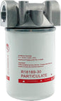 1 Inch NPT Fuel Tank Filter Kit, High Flow Fuel Filter 25 GPM 30 Micron Spin-on Cartridge Style Particulate Filter Compatible With Diesel Transfer Pump