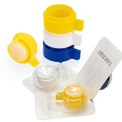 PEKYBIO 40um 70um 100um Cell Strainer Set, Stackable Handle Filter Screen with Nylon Screen Mesh and Polypropylene Frame, Sterile Cell Filter in Individual Blister Packaging, 3 Pcs