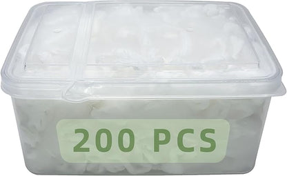 XMALL Disposable Residue Filtering Bag 200 PCS，Suitable For Collecting Garbage And Debris From Kitchen Sinks And Bathroom Drains To Prevent Blockages In Waterways.