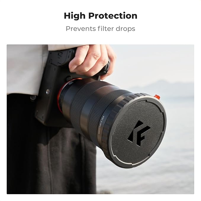K&F Concept 67mm Variable ND Lens Filter Cap TPU Material Filter Cap Only for K&F 67mm Adjustable Neutral Density Filter