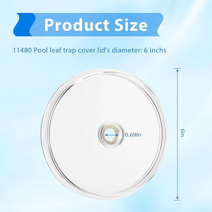 11480 Pool Pump Filter Cover Lid Compatible with Intex 14 & 16 Inch Sand Filter Pump and Combo,Pool Leaf Trap Cover Lid Fit for Intex Model 26335EH,26339EH,26365EH,26367EH,28647EG,28651EG,28675EG