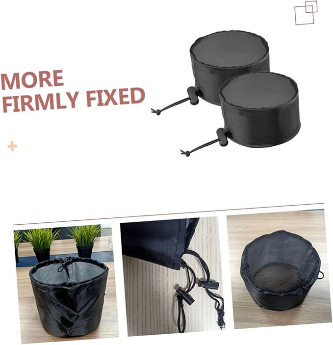 BESPORTBLE 2pcs Grow Tent Accessories Vent Filter Grow Tents Air Duct Filter Cover for Plant Vent Fan