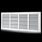 24x8 Return Air Grille(Duct Opening Size),Air Return Vent Cover,Flat Vent Cover,Rejillas De Aire Acondicionado para Casa,Return Air Grilles,Outer Dimensions:25.75"Wx9.75"H(24"W x 8"H, Duct Opening)