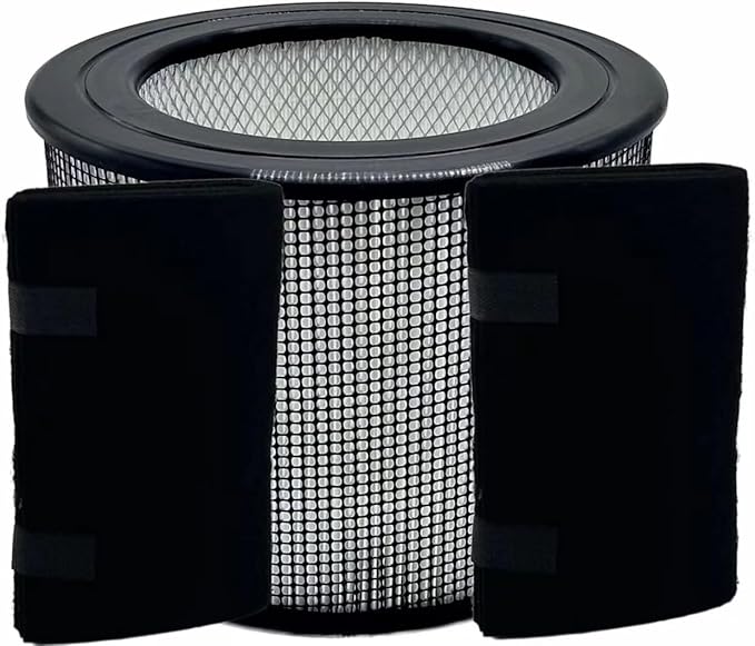 22500 Replacement H13 Hepa Filter Compatible for Honeywell 17400 10000 (EV-1) 12500 (EV-25) 12520 12525 12526 121528 17440 Air Purifier, (1 HPEA + 2 Carbon Pre-Filter)