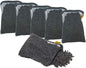 6 lbs Carbon Charcoal Filter Media Pellets in 6 Mesh Bags for Aquarium Fish Tanks