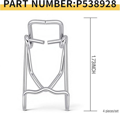 4 Pcs P538928 Air Cleaner End Cap Metal Clip Compatible with Dona-ldson, Air Filter Clips, Maintain The Sealing 0f The Air Cleaner End Cap
