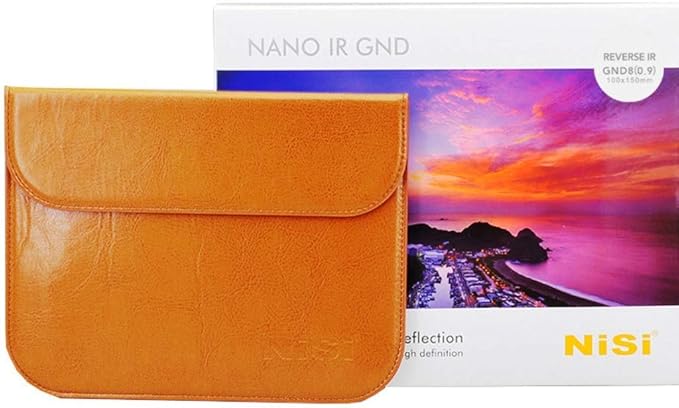 NiSi ND8 100x150mm Reverse GND Filter | 3-Stop Reverse Graduated Neutral Density Lens Filter | Long-Exposure and Landscape Photography