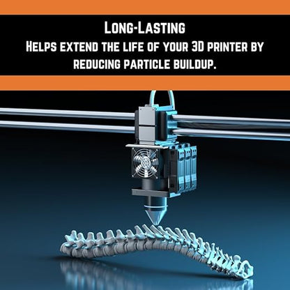 Pellet Carbon for 3D Printing & Laser Fume Filtration | Activated Carbon Depot | Low-Dust 3D Printer Filter Replacement Media | Thermally Activated 4MM Pelletized Carbon (6, Pounds)