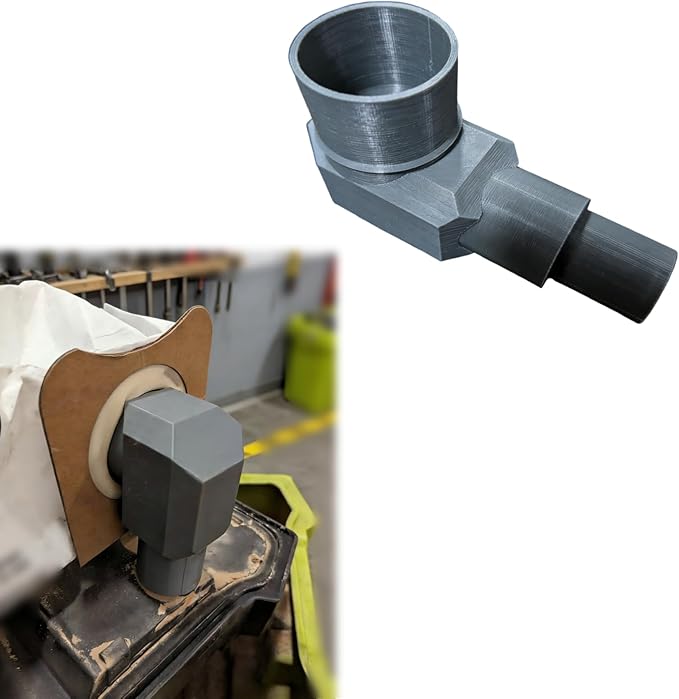 For Ryobi P3240ID Vacuum Adapter for Ridgid VF3501 Dust Bags, 18V One+ Project Wet Dry Vac Sawdust Collection No Clog Filter
