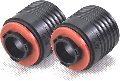 Filter Adapter, Replacement Part for 701, 7000 Series Facepiece Accessories, 40mm Black Plastic Cartridge/Filter Adapter (1 Pair, 2 PCS)