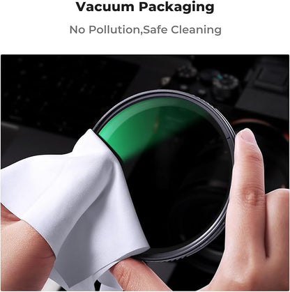 K&F CONCEPT 67mm MC UV Lens Protection Filter with Lens Cap Cleaning Cloth Optical Glass Ultra Slim 18 Multi-Layer Coatings Camera Lens UV Filter (K-Series)