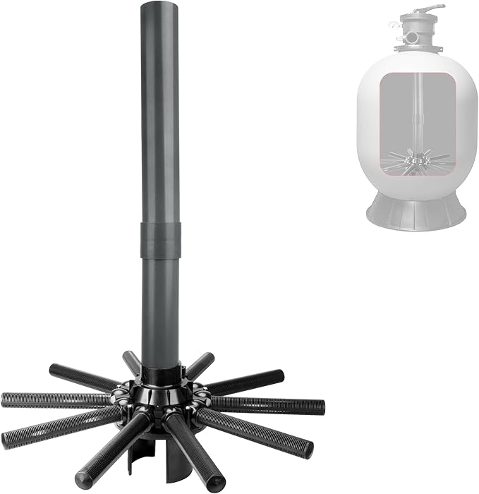 SX230DA Pool Filter Parts Lateral Assembly with Center Pipe Compatible with Hayward Pro Series Sand Filter Models S230T (2003- Present)
