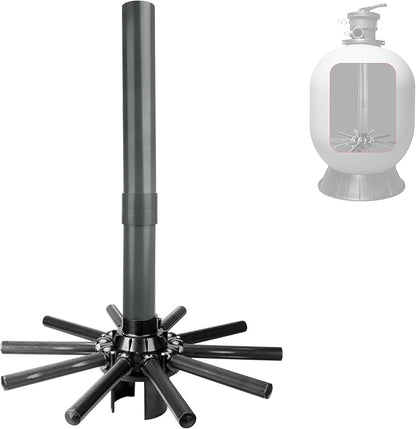 SX230DA Pool Filter Parts Lateral Assembly with Center Pipe Compatible with Hayward Pro Series Sand Filter Models S230T (2003- Present)