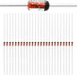 Chanzon 1N4148 Small Signal Fast Switching Diodes High-Speed Axial 200mA 100V DO-35 (DO-204AH) IN4148 Silicon Diodes (Pack of 100 Pieces)