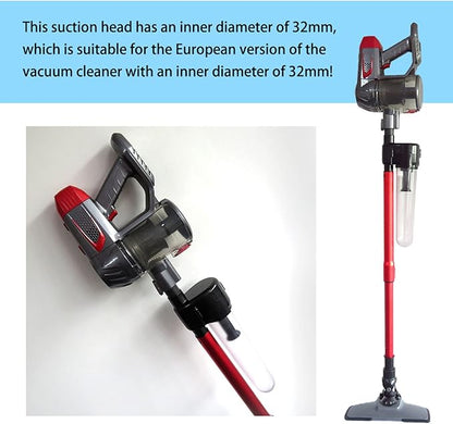 Vacuum Cleaner Filter Dust Collector, ABS Material with 2 Connectors for 32mm and 34.5mm Hoses - Motor Protection, Easy Cleaning, Durable and Lightweight Design
