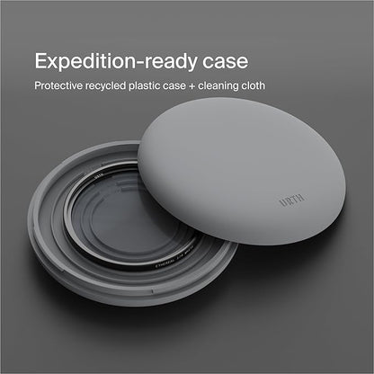 Urth 82mm Ethereal White Mist ¼ Diffusion Lens Filter (Plus+) - Cinematic Effect, 20-Layer Nano-Coated Light Dispersing Particles