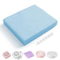 MelodySusie 200 Sheets Nail Dust Collector Filter Paper, Disposable Dust Vacuum Filter with 6pcs Sticky Back Hook for Most Nail Dust Fan Extractor Machine, Nail Tech Supplies for Salon & Home