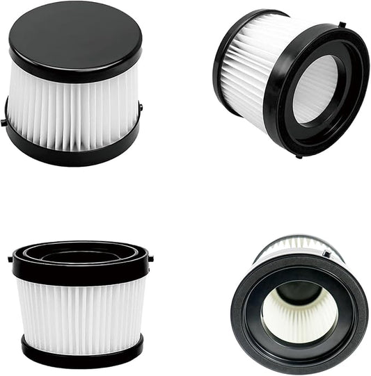 Suitable for DeWalt DCV501HB 20V DCV5011H Air Filter Replacement, Pack of 4